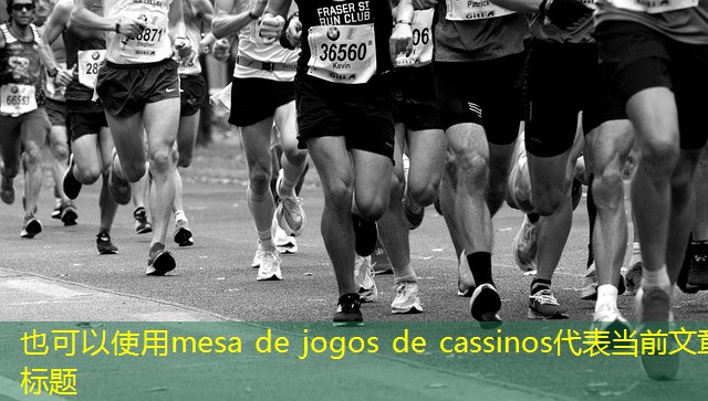 mesa de jogos de cassinos