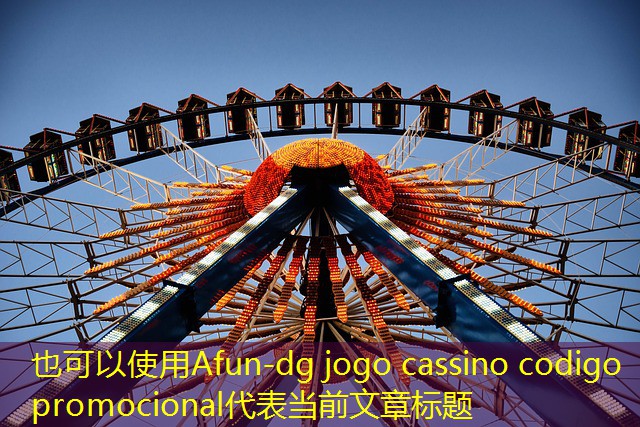 dg jogo cassino codigo promocional