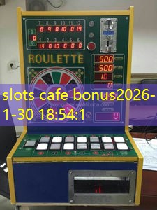 slots cafe bonus