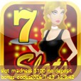 slot madness $100 no deposit bonus codes